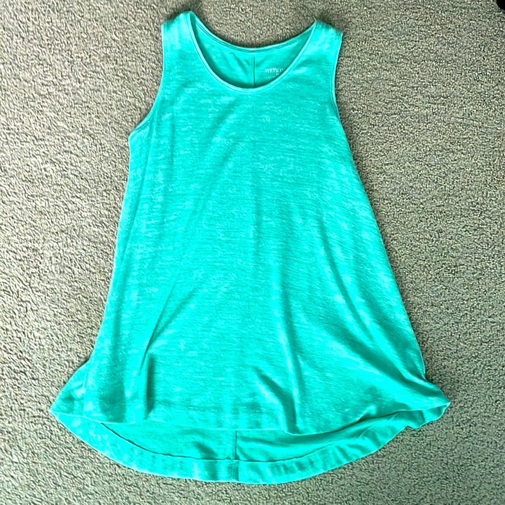 Merona turquoise tank top